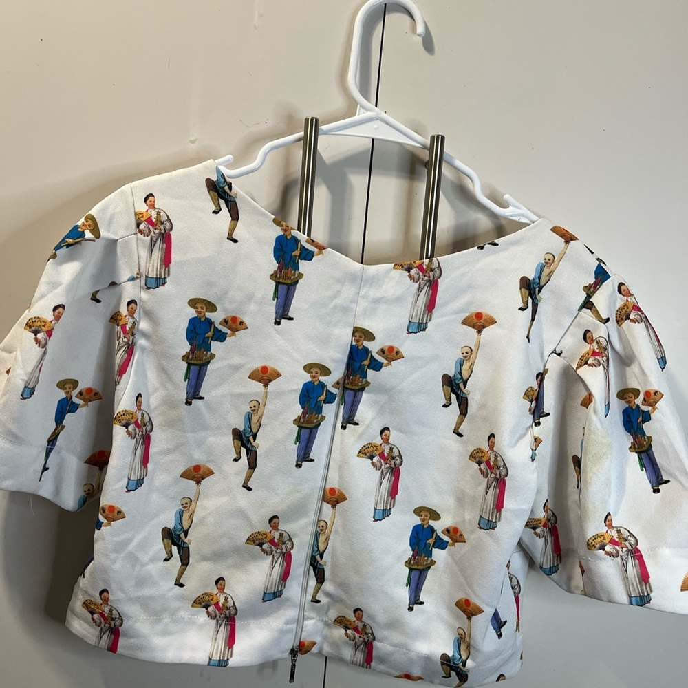 Colorful Patterned Women's Tank Top - Picture 3 of 7